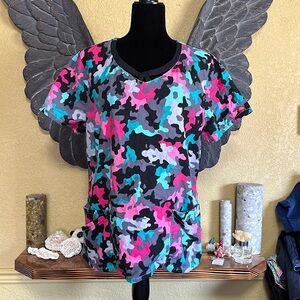 Dickies Camo Scrub Shirt